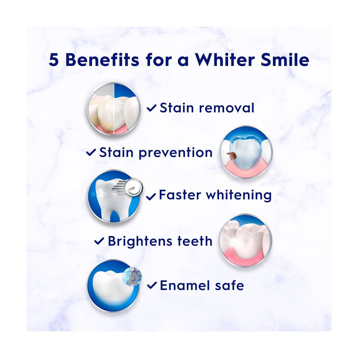 Crest 3D White Brilliance Vibrant Peppermint Teeth Whitening Toothpaste, 4.6 oz