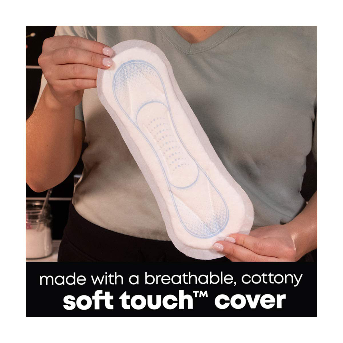 U by Kotex Security Maxi Feminine Pads, Overnight Absorbency, Unscented, 40 ct