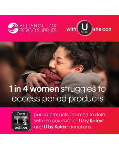 U by Kotex Clean & Secure Ultra Thin Pads, Regular Absorbency, 22 ct