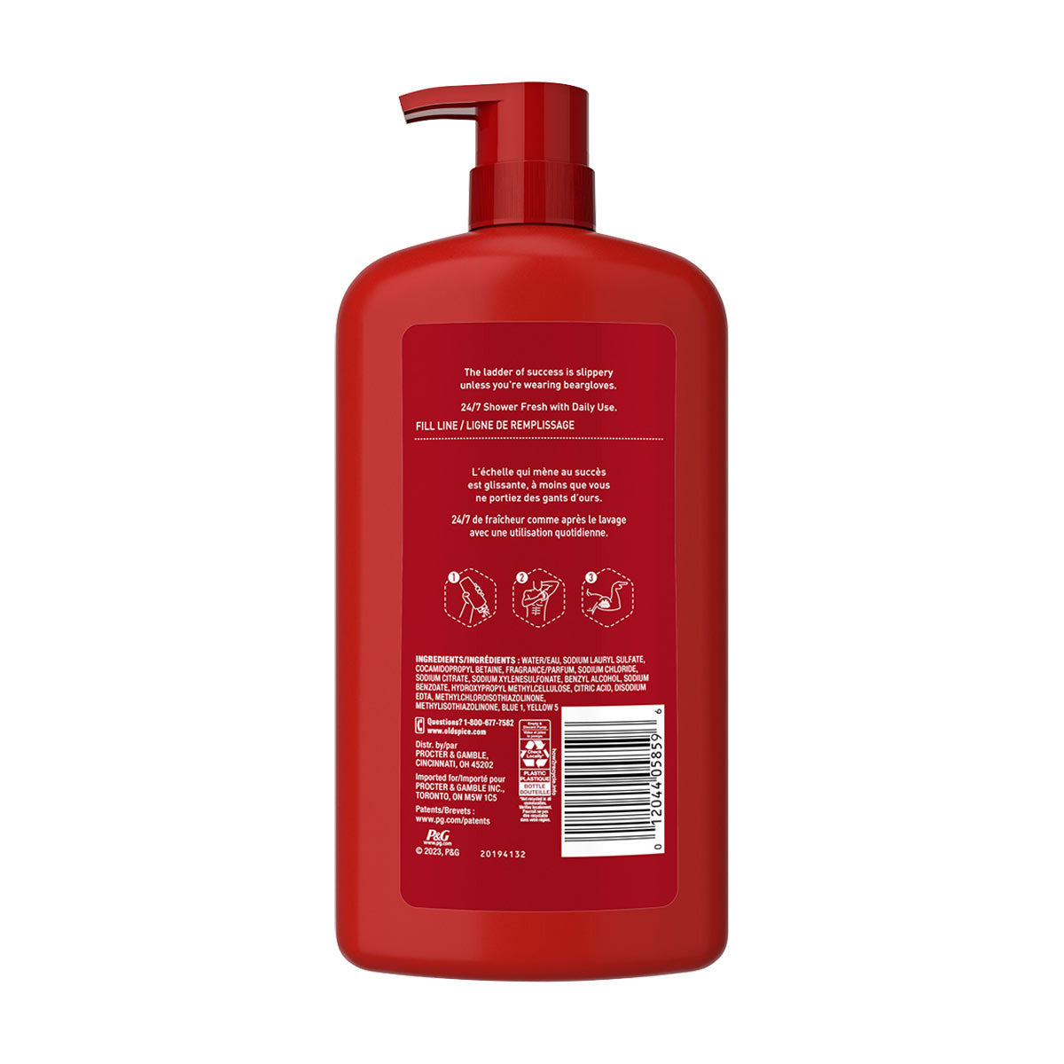 Old Spice Bearglove Body Wash, Shower Fresh, 27 fl oz