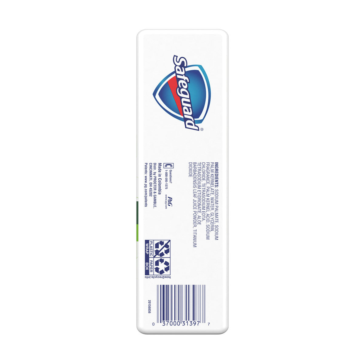 Safeguard Antibacterial Bar Soap with Aloe, Fresh Clean Scent, 3.2 oz Bars, 8 ct