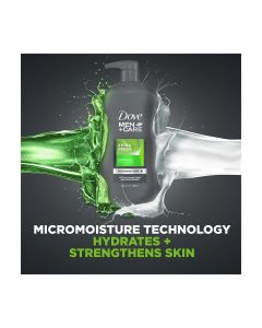 Dove Men+Care Extra Fresh Body and Face Wash, 30 oz, 1 ct