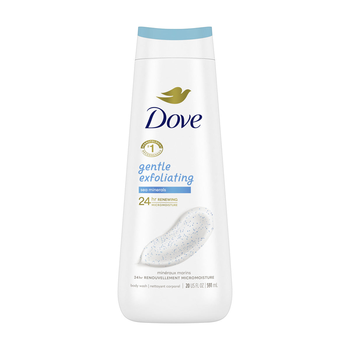 Dove Gentle Exfoliate With Sea Minerals Body Wash 20 Oz