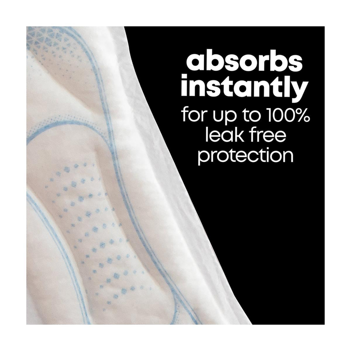 U by Kotex Security Maxi Feminine Pads, Overnight Absorbency, Unscented, 40 ct