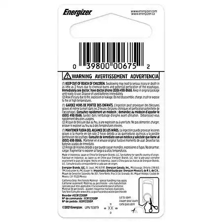 1220 Lithium Coin Battery, 1 Pack