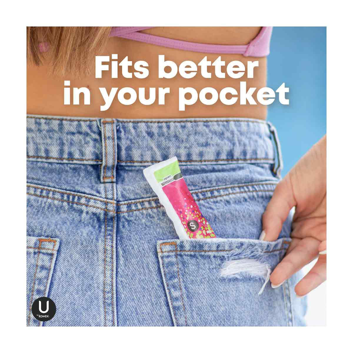 U by Kotex Click Compact Tampons, Super, Unscented, 16 ct