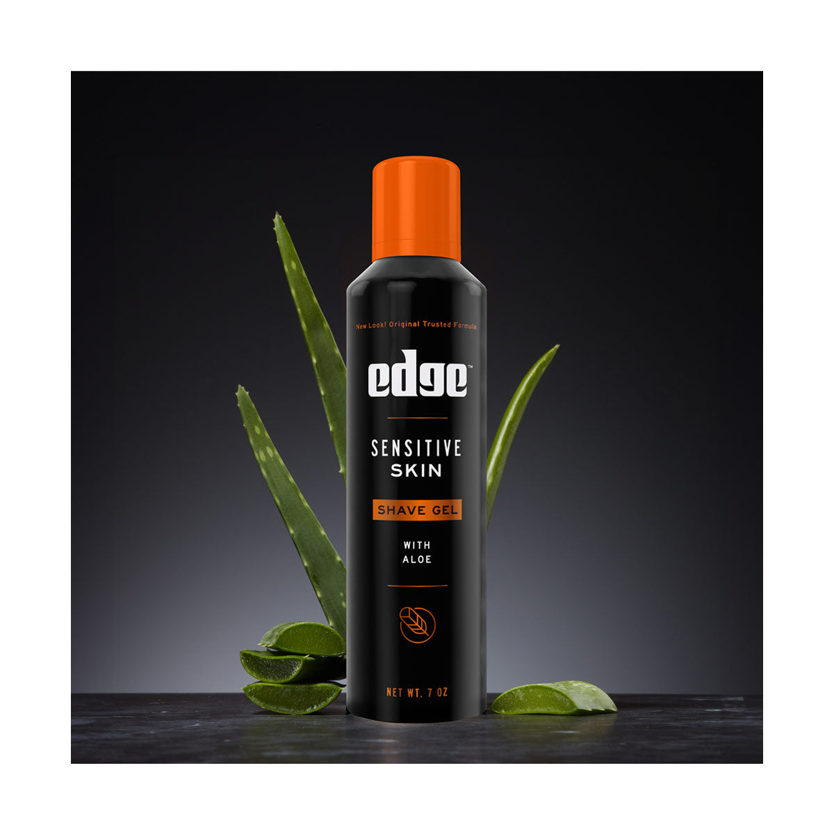 Edge Sensitive Skin Shave Gel with Aloe Twin Pack, 7 oz, 2 ct