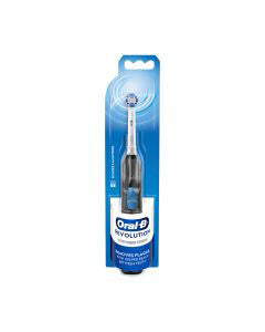 Oral-B Revolution Battery Toothbrush with (1) Brush Head, Black, Batteries Included