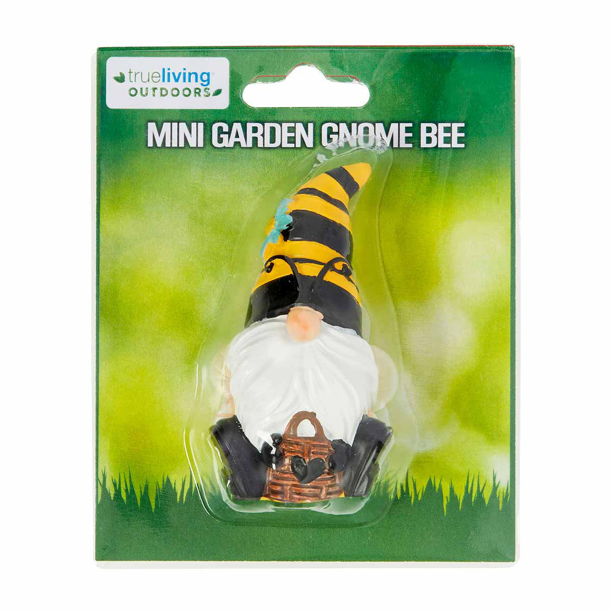 Trueliving Outdoors Mini Garden Gnome Bee, Assorted