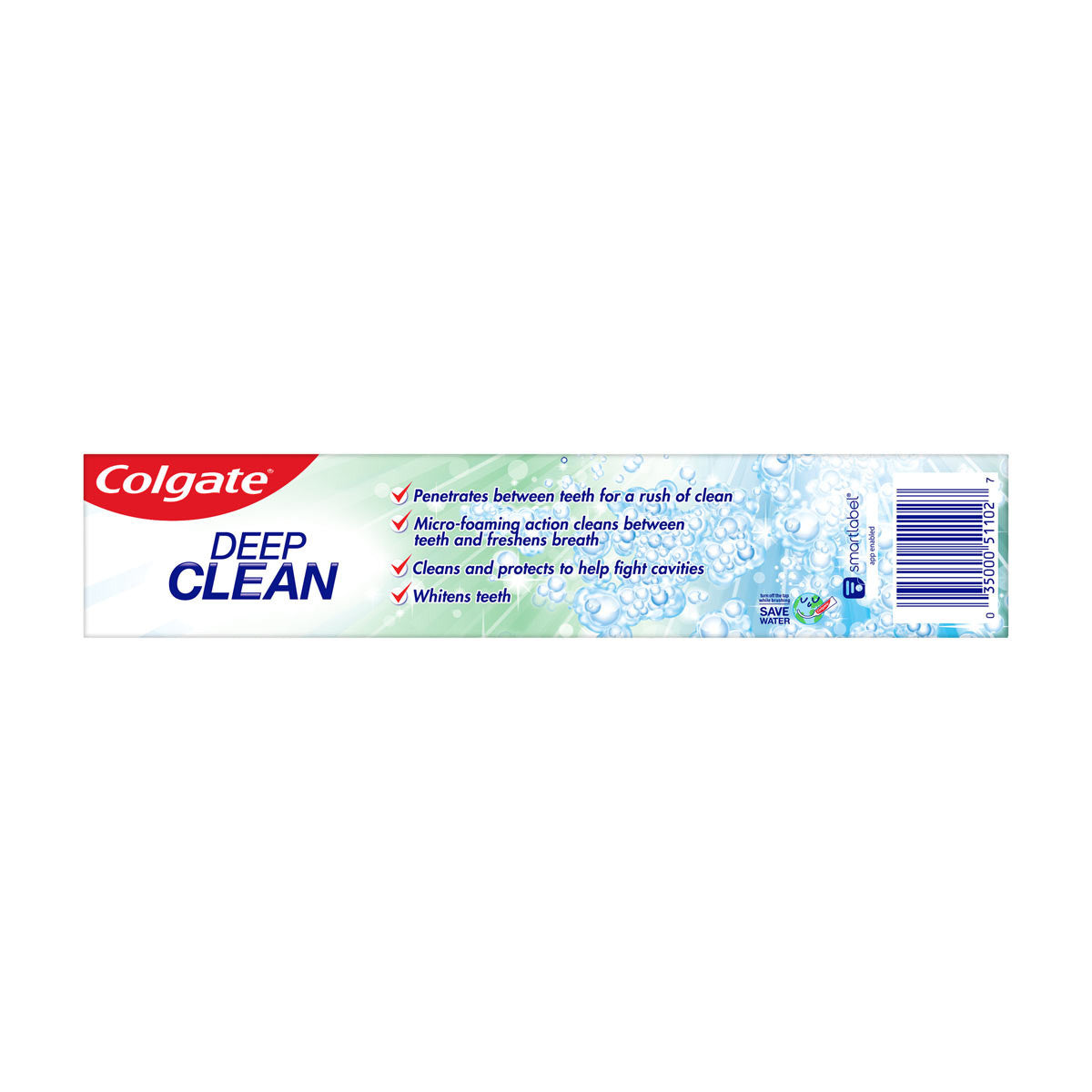 Colgate Deep Clean Whitening Toothpaste, Brisk Mint, 6 oz