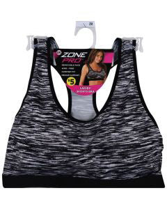 Zone Pro Sports Bra Marled 2X
