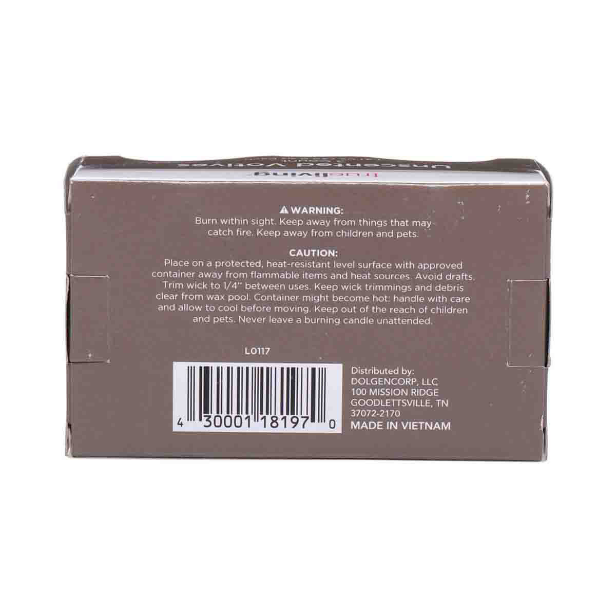 Trueliving Unscented White Votive Candles, 2 ct