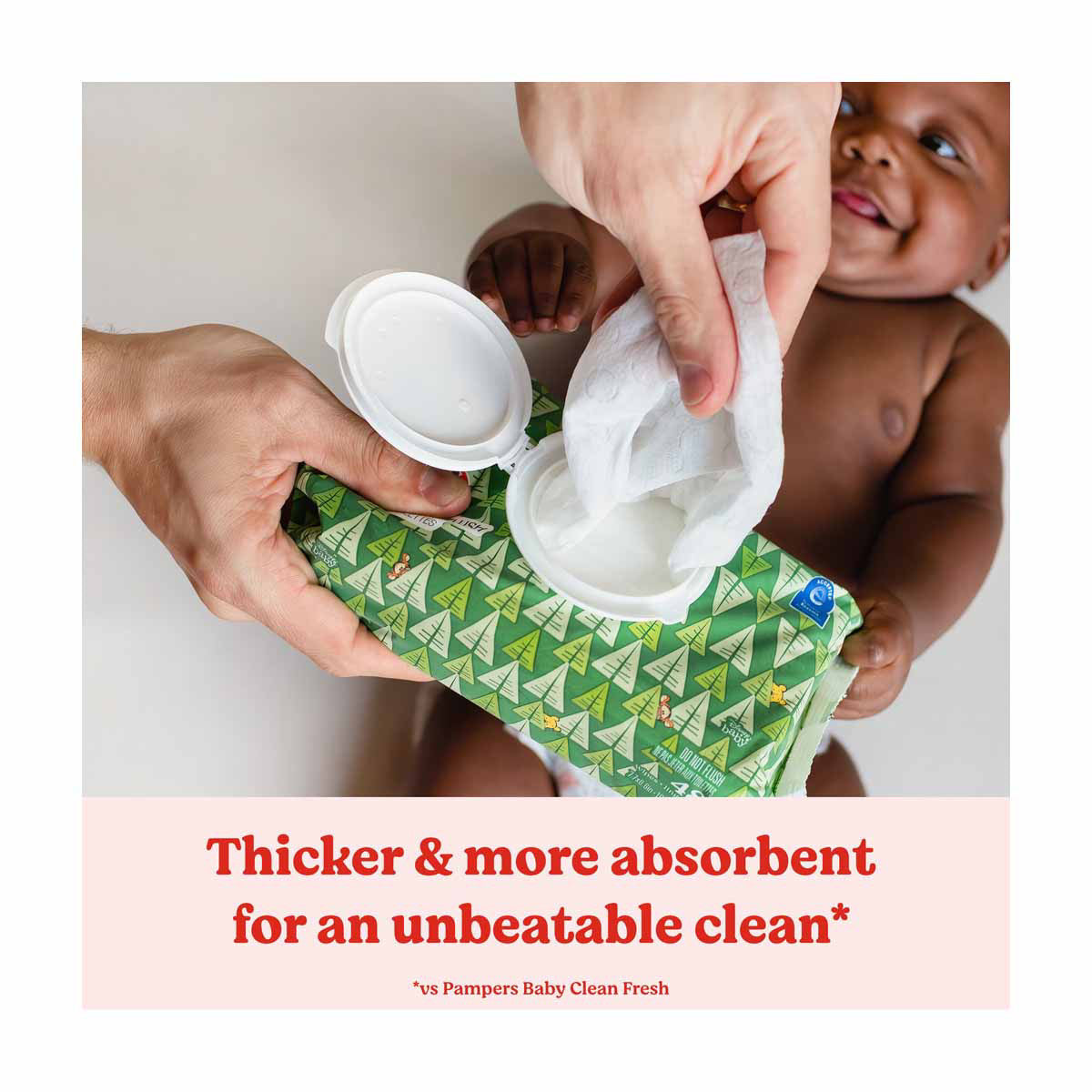 Huggies Natural Care Sensitive Baby Wipes, Unscented, 1 Flip-Top Pack (56 Wipes Total) (Select for More)