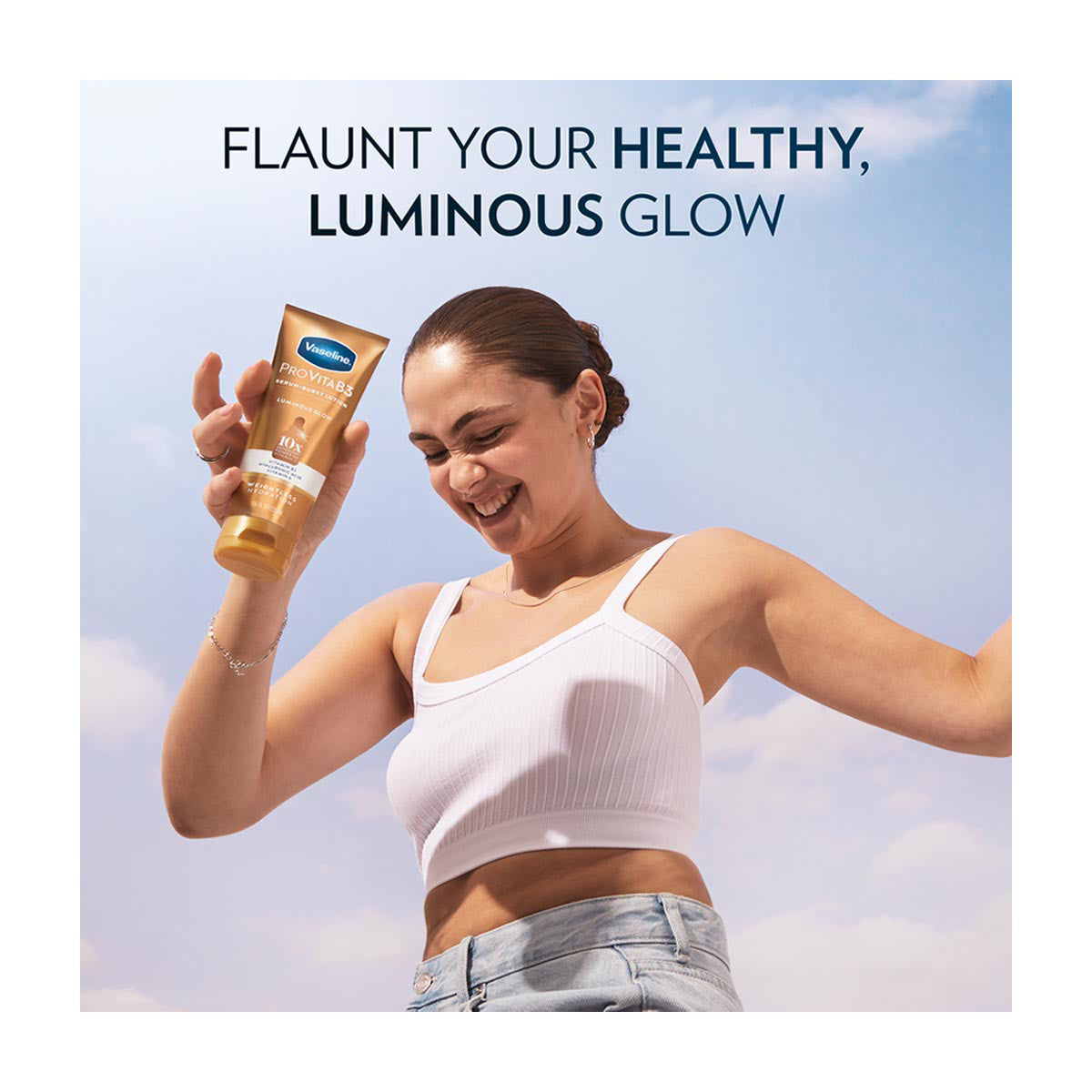 Vaseline Pro VitaB3 Serum Burst Lotion Luminous Glow, 7.5 fl oz