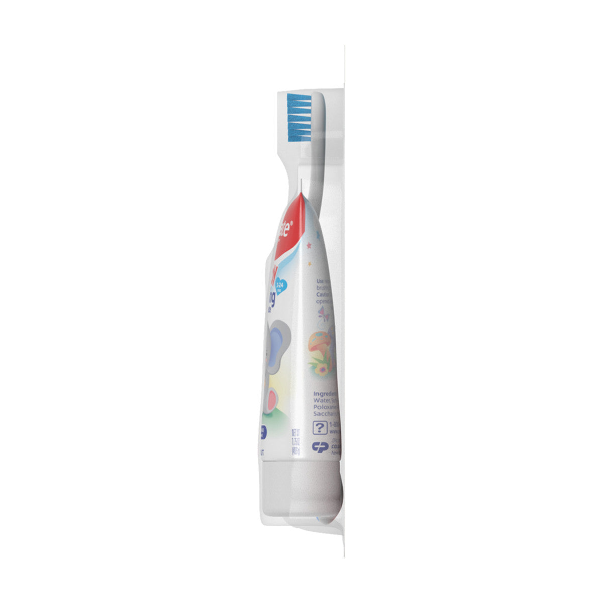 Colgate Baby Training Toothpaste & Toothbrush Set, Mild Fruit, 3-24 Months, 1.75 oz