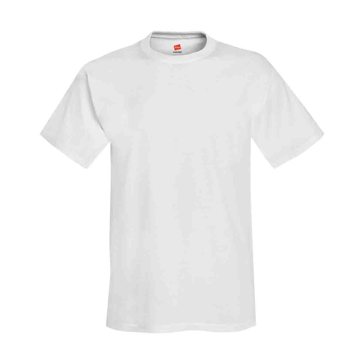 Hanes Men's Short Sleeve Tee - White, Medium