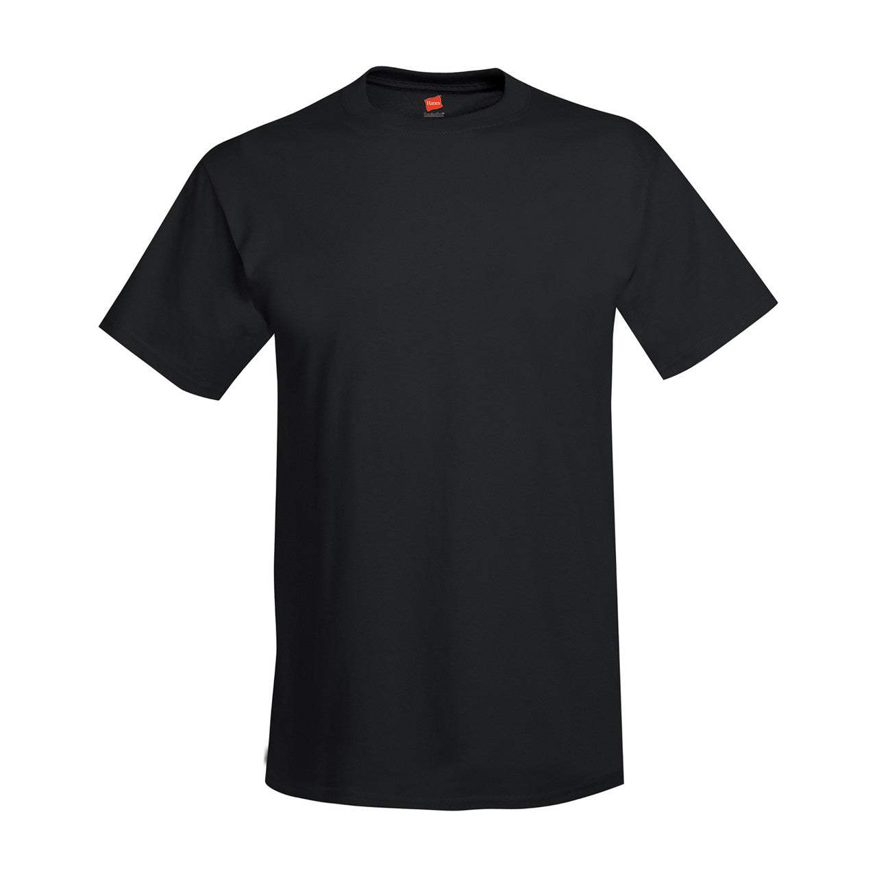 Hanes Men's Short Sleeve Tee - Black, 2X