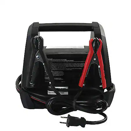 125-Amp 6-Volt/12-Volt Battery Charger and Engine Starter: 40-Amp/15-Amp Boost