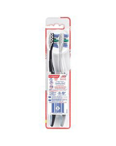 Colgate 360° Advanced Optic White Toothbrush, Soft, 2 ct