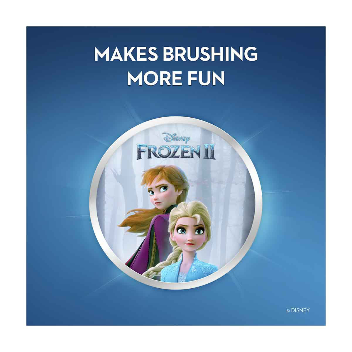 Oral-B Kid's Battery Toothbrush featuring Disney's Frozen, Soft Bristles, for Kids 3+