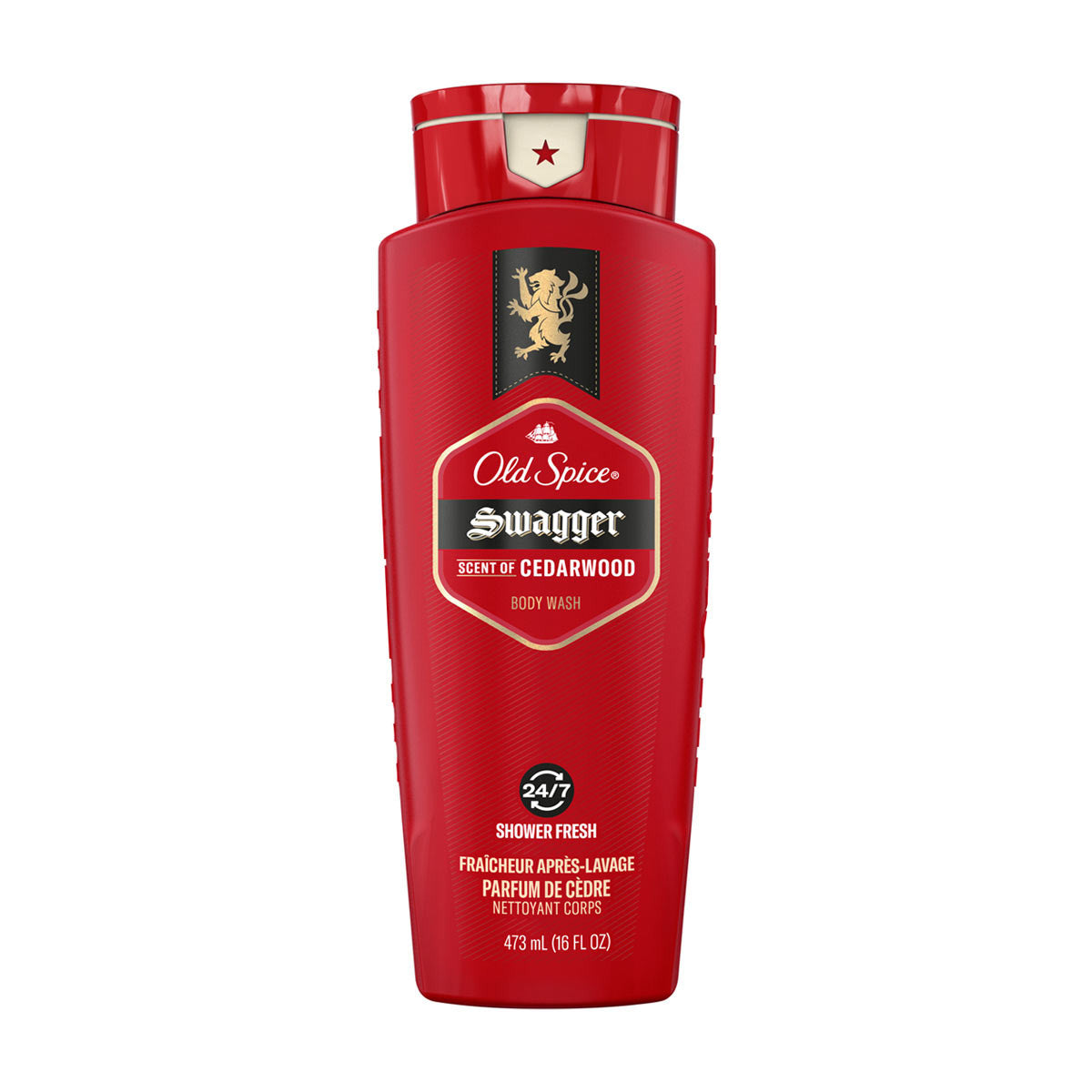 Old Spice Men's Body Wash, Swagger Scent of Confidence, 473 ml (16 fl oz)