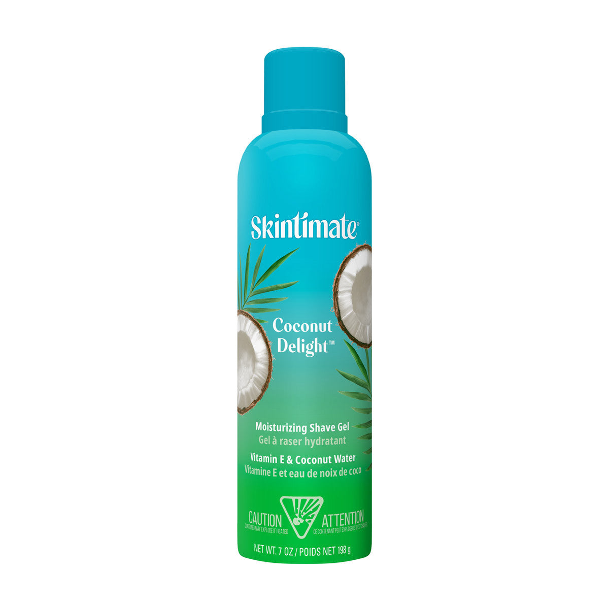 Skintimate Coconut Delight Moisturizing Women's Shave Gel, 7 oz