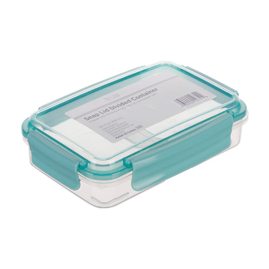 TrueLiving Snap Lid Divided Container, 13.5 fl oz, Assorted