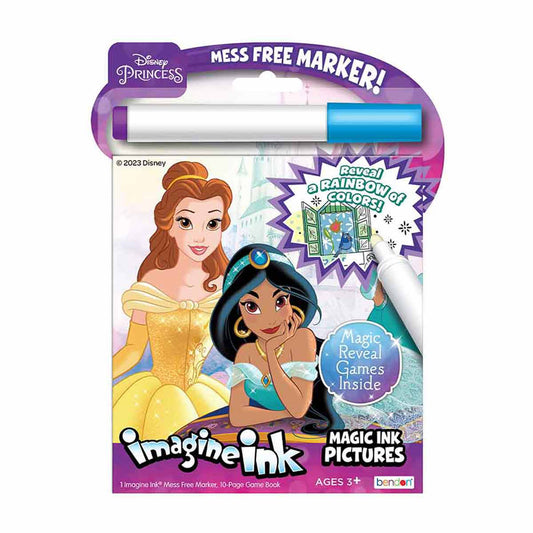 Bendon Licensed Disney Imagine Ink Magic Ink Pictures, Assorted