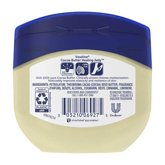 Vaseline Petroleum Jelly Cocoa Butter, 7.5 oz