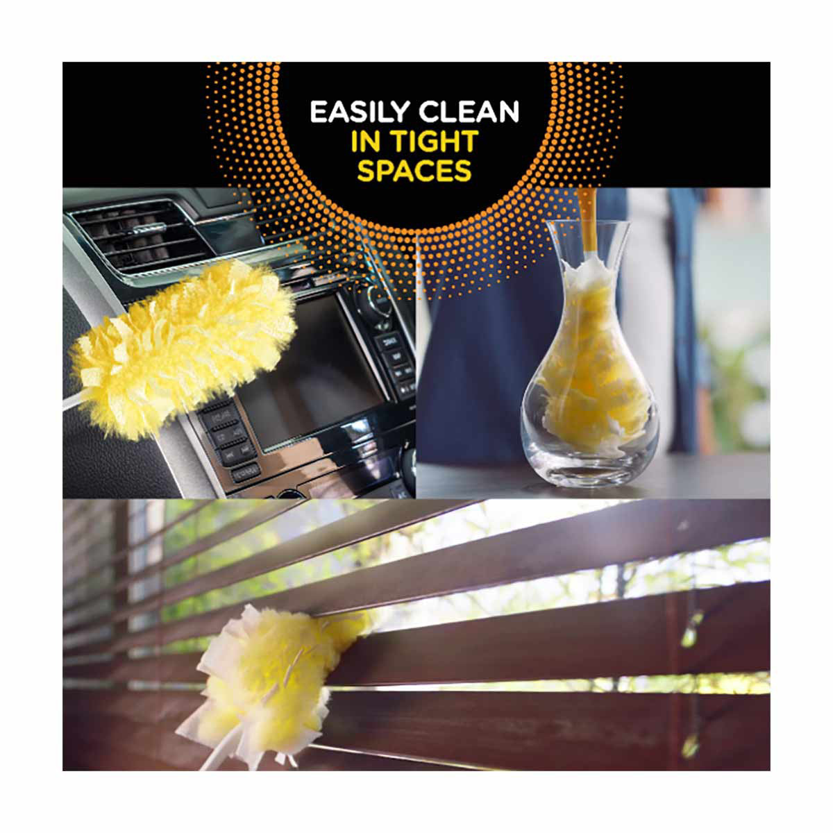 Swiffer Duster Heavy Duty Starter Kit with 2 Refills