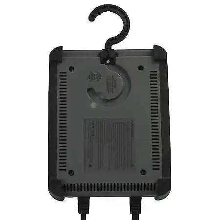 10-Amp 6-Volt/12-Volt Automotive Battery Charger and Maintainer: Digital Display