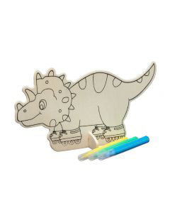 Crafter's Closet Color-In Wood Standee Kit - Assorted