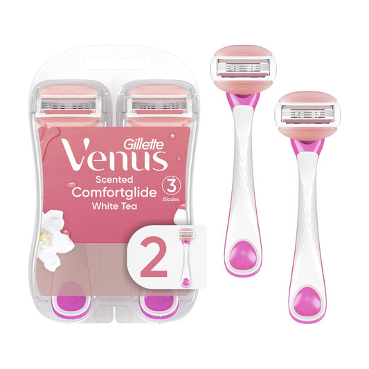 Venus ComfortGlide Women's Disposable Razors, 2 Count