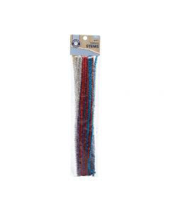 Crafter's Closet Tinsel Stems, 25 ct