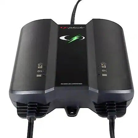 2-Bank Maintainer Battery Charger: 2A, 6V/12V