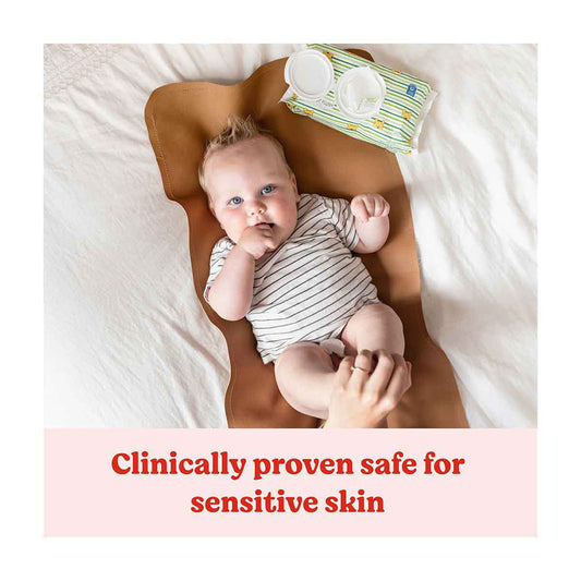 Huggies Natural Care Sensitive Baby Wipes, Unscented, 1 Flip-Top Pack (56 Wipes Total) (Select for More)