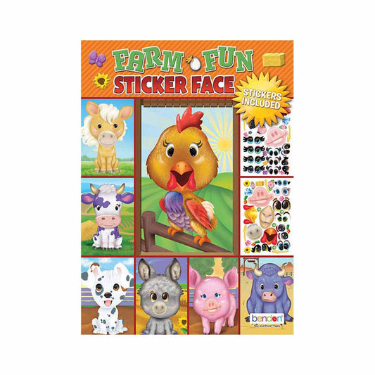 Silly Pets Sticker Face Activity Book