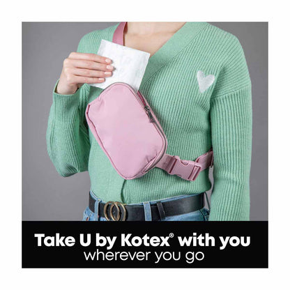 U by Kotex Clean & Secure Ultra Thin Pads, Regular Absorbency, 22 ct