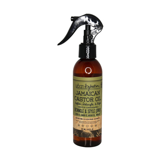 Urban Hydration Jamaican Castor Oil Leave In Conditioner and Detangle & Style Spray, 6.8 fl oz