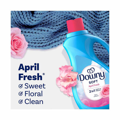 Ultra Downy April Fresh 7 in 1 Liquid Fabric Conditioner, 10 fl oz