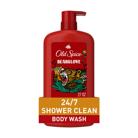 Old Spice Bearglove Body Wash, Shower Fresh, 27 fl oz