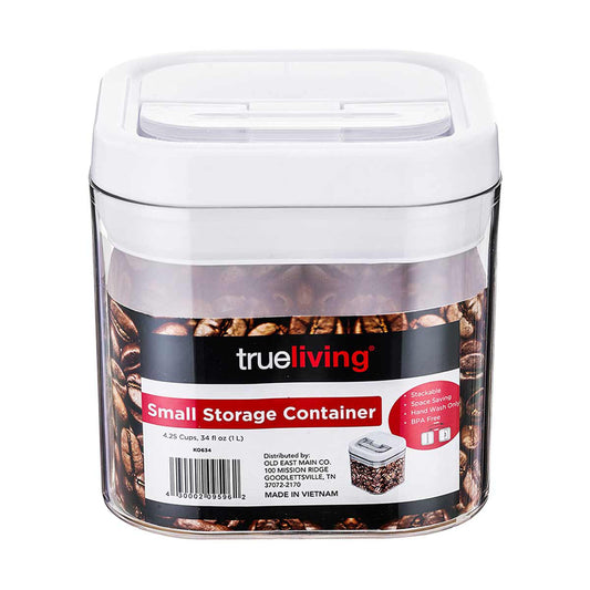 TrueLiving Small Storage Container, 34 fl oz, 1 ct