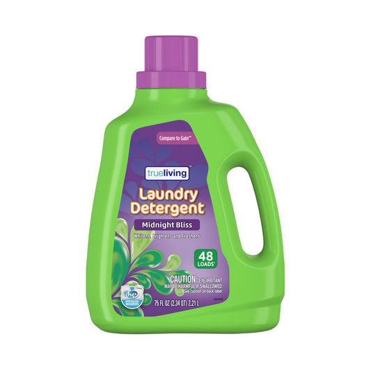 Trueliving Midnight Bliss Liquid Laundry Detergent, 75 oz