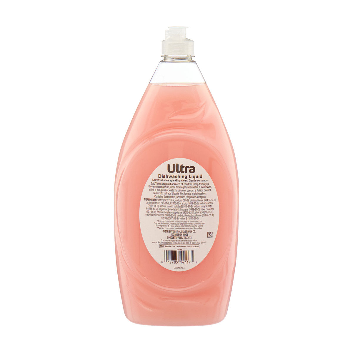 True Living Ultra Dishwashing Liquid, Fresh Pomegranate Scent, 38 fl oz
