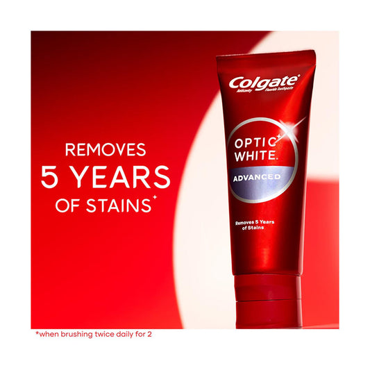 Colgate Optic White Advanced Teeth Whitening Toothpaste - Icy Fresh, 3.2 fl oz