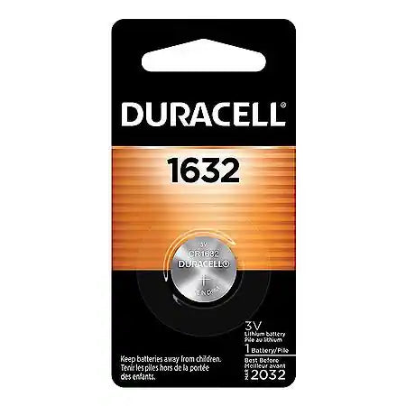 1632 Lithium Coin Battery: Longer Lasting Specialty Batteries, 1 Pack