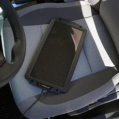 2.4W Solar Battery Maintainer Battery Charger: 1/2A, 12V
