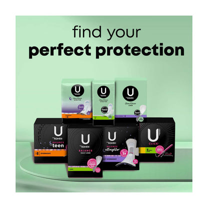 U by Kotex Clean & Secure Ultra Thin Pads, Regular Absorbency, 22 ct