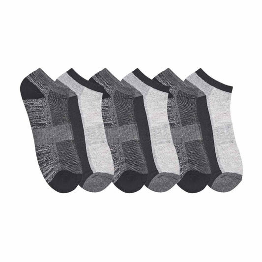 Zone Pro Men's Half Cushion Low Cut Ankle Socks - Large, 6 ct