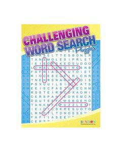 Bendon Large Print Challenging Word Search Puzzle Book
